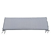 Doppler Bankauflage Life (4-er Bank, L x B x H: 180 x 45 x 4 cm, Polyester, Hellgrau) | BAUHAUS