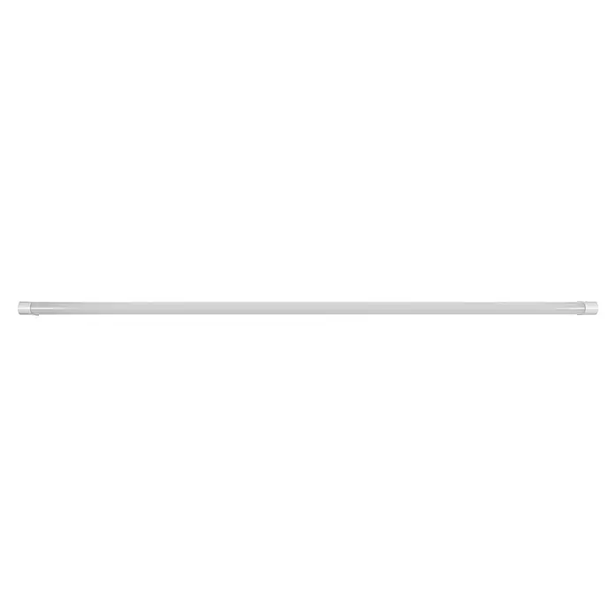 Osram LED-Lichtleiste Batten - L x B x H: 150 x 3,4 x 5,5 cm, Lichtfarbe: Kaltweiß, 20 W, 220 V - 240 V - Ein schlichtes, längliches weißes Produkt vor einem neutralen Hintergrund, ideal für vielseitige Designanwendungen.