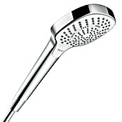 Hansgrohe Handbrause Croma Select E (Anzahl Funktionen: 3, Durchmesser: 11 cm, Weiß/Chrom)