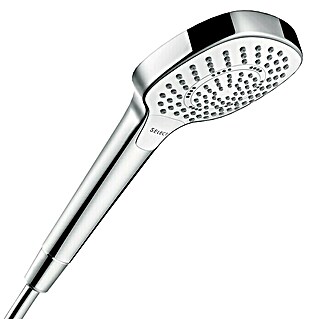 Hansgrohe Handbrause Croma Select E (Anzahl Funktionen: 3 Stk., Durchmesser: 11 cm, Weiß/Chrom)