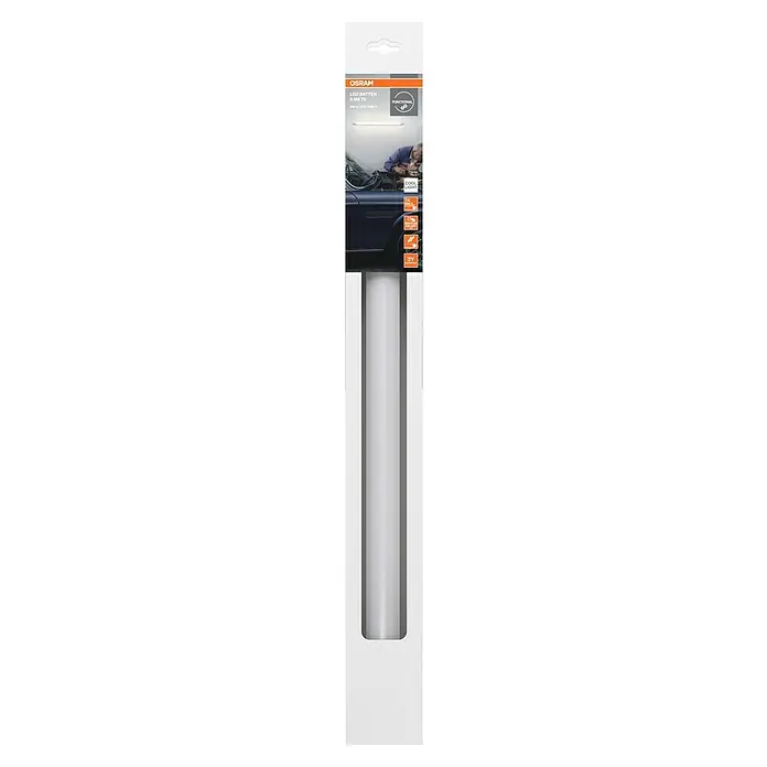 Osram LED-Lichtleiste Batten - L x B x H: 60 x 3,4 x 5,5 cm, Lichtfarbe: Kaltweiß, 8 W, 220 V - 240 V - OSRAM LED-Leuchte: Kompakte 0,6M-Lösung mit Kühllicht, einfacher Montage, Ein/Aus-Schalter & 3 Jahren Garantie für optimale Ausleuchtung.