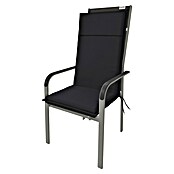 Doppler Sitzauflage Life (Hochlehner, L x B x H: 119 x 48 x 4 cm, Polyester, Schwarz) | BAUHAUS