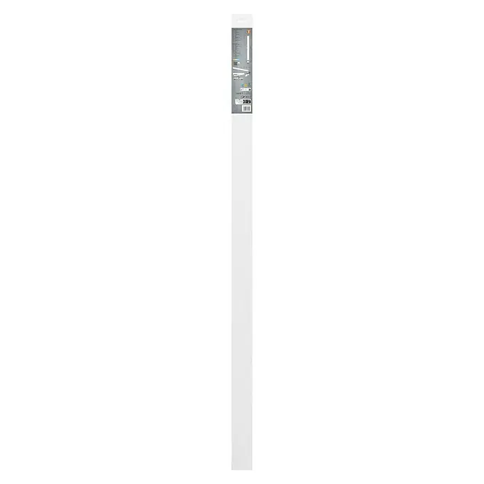 Osram LED-Lichtleiste Batten - L x B x H: 150 x 3,4 x 5,5 cm, Lichtfarbe: Kaltweiß, 20 W, 220 V - 240 V - Produktdetailansicht mit Spezifikationen, Markenlogos und einem Barcode für eine detaillierte Produktinformation.