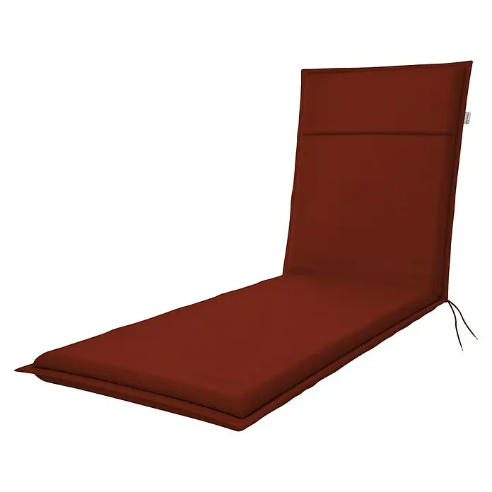 Doppler Liegenauflage Life - L x B x H: 195 x 58 x 4 cm, Polyester, Rot - Rote Liegenauflage für zusätzlichen Komfort und Stil im Außenbereich. Die perfekte Ergänzung für entspannte Stunden im Garten oder auf der Terrasse.