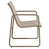Conjunto de muebles Bicoir (5 pzs., Acero/Textiline, Beige) | BAUHAUS