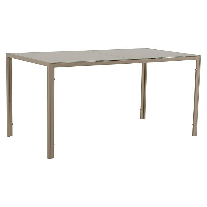 Conjunto de muebles Bicoir (5 pzs., Acero/Textiline, Beige) | BAUHAUS