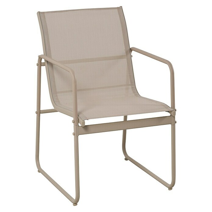 Conjunto de muebles Bicoir (5 pzs., Acero/Textiline, Beige) | BAUHAUS