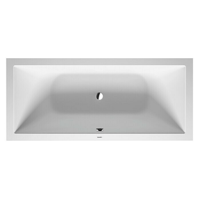 Duravit Badewanne DuraSquare (180 x 80 cm, Sanitäracryl, Weiß)