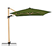Doppler Alu Wood Ampelschirm Alu Wood AX Ultra (Natur, Bespannungsmaß (L x B): 300 x 220 cm) | BAUHAUS
