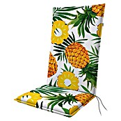 Doppler Sitzauflage Hochlehner Living (Hochlehner, L x B x H: 119 x 48 x 6 cm, Weiß/Gelb/Grün) | BAUHAUS
