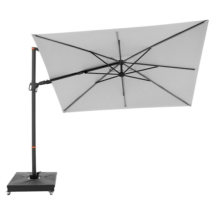 Doppler Ampelschirm MyZone AX (Hellgrau, Bespannungsmaß (L x B): 220 x 300 cm) | BAUHAUS