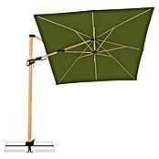 Doppler Alu Wood Ampelschirm Alu Wood AX Ultra (Natur, Bespannungsmaß (L x B): 300 x 220 cm) | BAUHAUS