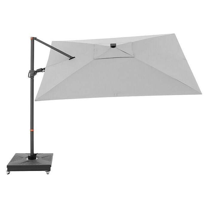 Doppler Ampelschirm MyZone AX (Hellgrau, Bespannungsmaß (L x B): 220 x 300 cm) | BAUHAUS