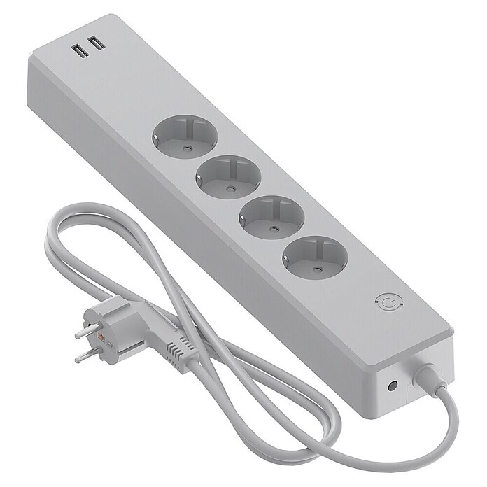 Calex Stekkerdoos 2 USB (4 st.) | BAUHAUS