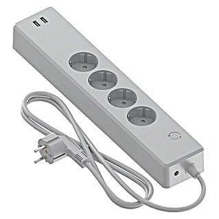 Calex Smart stekkerdoos 2 USB (4 st.)
