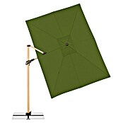 Doppler Alu Wood Ampelschirm Alu Wood AX Ultra (Natur, Bespannungsmaß (L x B): 300 x 220 cm) | BAUHAUS