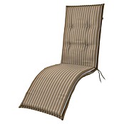 Doppler Sitzauflage Living (Rollliege, L x B x H: 170 x 48 x 6 cm, Kunststoff, Baumwolle, Beige/Weiß) | BAUHAUS
