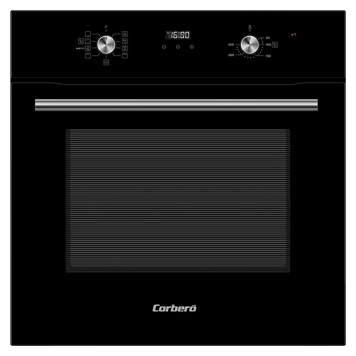 Corberó Horno empotrado CCHMT905 - Número de tipos de calentamiento: 8 ud., Volumen horno: 70 l, Negro - Aquí tienes un elegante horno empotrable negro Corberó, un electrodoméstico elegante para cualquier cocina moderna.