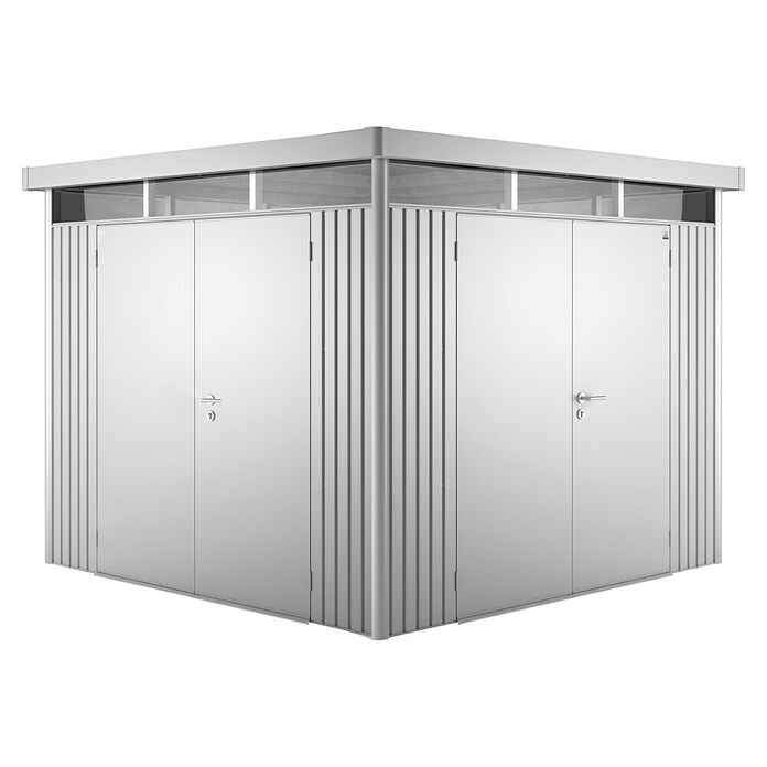 Biohort Zusatztür (Silber Metallic, Passend für: Biohort Gerätehäuser HighLine, AvantGarde, Panorama) | BAUHAUS