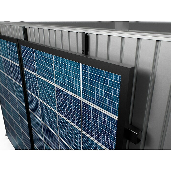 Biohort HighLine Montage-Set PV-Module (Passend für: Biohort Gerätehäuser HighLine, AvantGarde, Panorama) | BAUHAUS