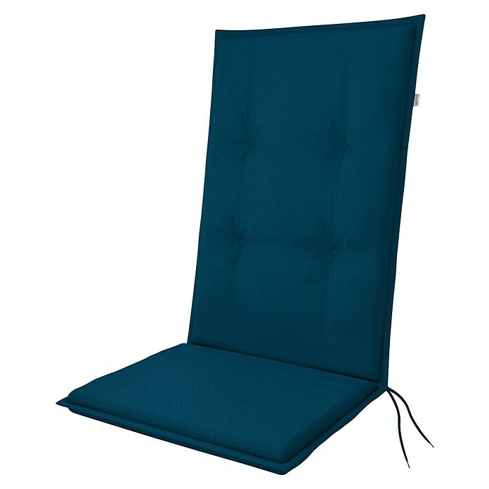 Doppler Sedežna prevleka z visokim naslonom Spot  (Do x Š x V: 119 x 48 x 6 cm, Temno modra) | Blazine za stole z visokim naslonjalom | Blazine | Vrtno pohištvo | Vrt in prosti čas | Izdelki | BAUHAUS