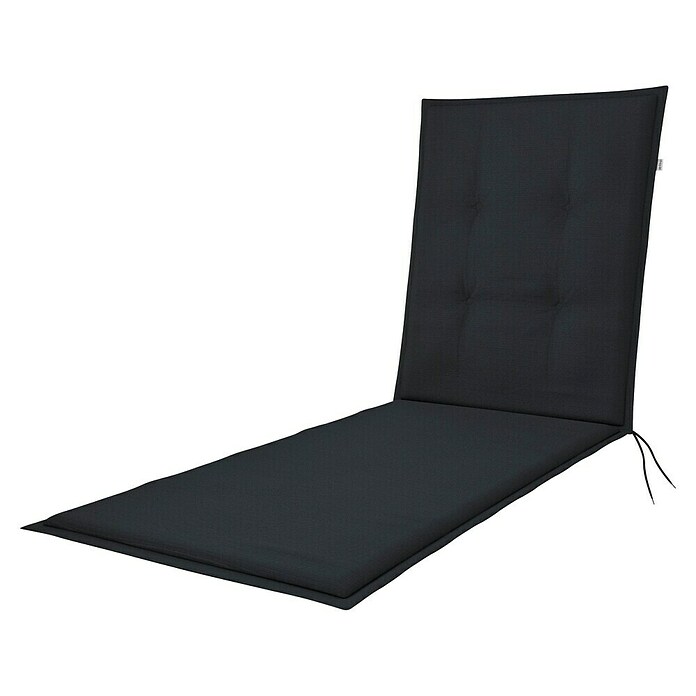 Doppler Blazina za ležalnik Flair  (Do x Š x V: 195 x 60 x 6 cm, 52 % poliester, 48 % bombaž, Antracit) | 8293 - Auflagen Liegen | ICEB - Auflagen Kissen | ICE - Outdoorkissen/Auflagen | IC - Freizeit im Garten | I - Stadtgarten | BAUHAUS