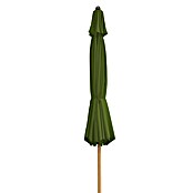 Doppler Alu Wood Marktschirm rund Alu Wood Ultra (Anthrazit, Durchmesser Bespannung: 350 cm) | BAUHAUS