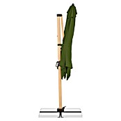 Doppler Alu Wood Ampelschirm Alu Wood AX Ultra (Natur, Bespannungsmaß (L x B): 300 x 220 cm) | BAUHAUS