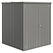 Biohort Geräteschrank Gr. 150 Large (Außenbreite inkl. Dachüberstand: 156 cm, Außentiefe inkl. Dachüberstand: 155 cm, Stahl, Quarzgrau Metallic) | BAUHAUS