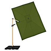 Doppler Alu Wood Ampelschirm Alu Wood AX Ultra (Natur, Bespannungsmaß (L x B): 300 x 220 cm) | BAUHAUS