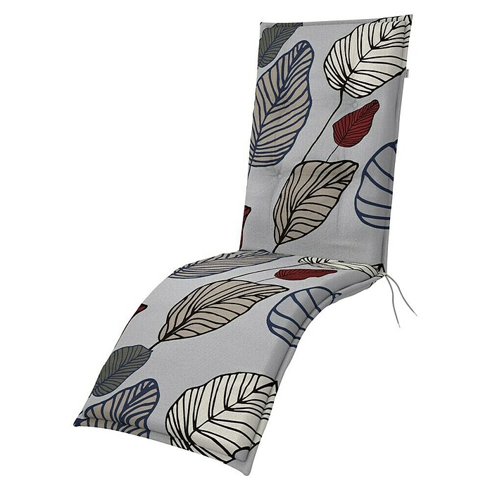 Doppler Sitzauflage Living (Rollliege, L x B x H: 170 x 48 x 6 cm, Kunststoff, Baumwolle, Grau) | BAUHAUS