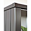 Biohort Julia Geräteschrank M (Außenbreite inkl. Dachüberstand: 78 cm, Außentiefe inkl. Dachüberstand: 57 cm, Stahl, Silber Metallic) | BAUHAUS