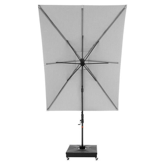 Doppler Ampelschirm MyZone AX (Hellgrau, Bespannungsmaß (L x B): 220 x 300 cm) | BAUHAUS