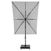 Doppler Ampelschirm MyZone AX (Hellgrau, Bespannungsmaß (L x B): 220 x 300 cm) | BAUHAUS