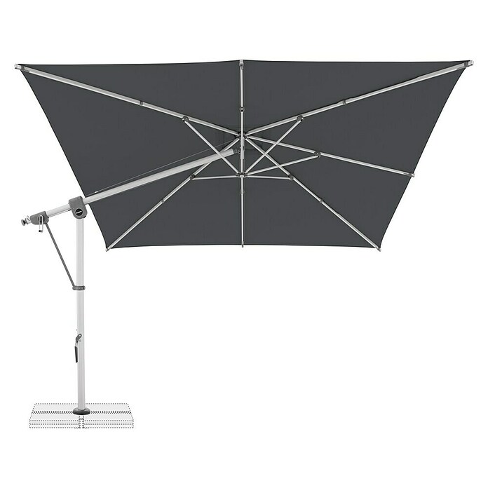 Doppler Expert Ampelschirm Expert (Rot, Bespannungsmaß (L x B): 300 x 300 cm) | BAUHAUS