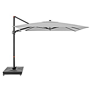 Doppler Ampelschirm MyZone AX (Hellgrau, Bespannungsmaß (L x B): 220 x 300 cm)