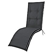 Doppler Sitzauflage Living (Rollliege, L x B x H: 170 x 48 x 6 cm, Kunststoff, Baumwolle, Schwarz/Weiß) | BAUHAUS