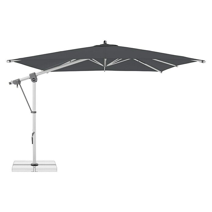 Doppler Expert Ampelschirm Expert (Rot, Bespannungsmaß (L x B): 300 x 300 cm) | BAUHAUS