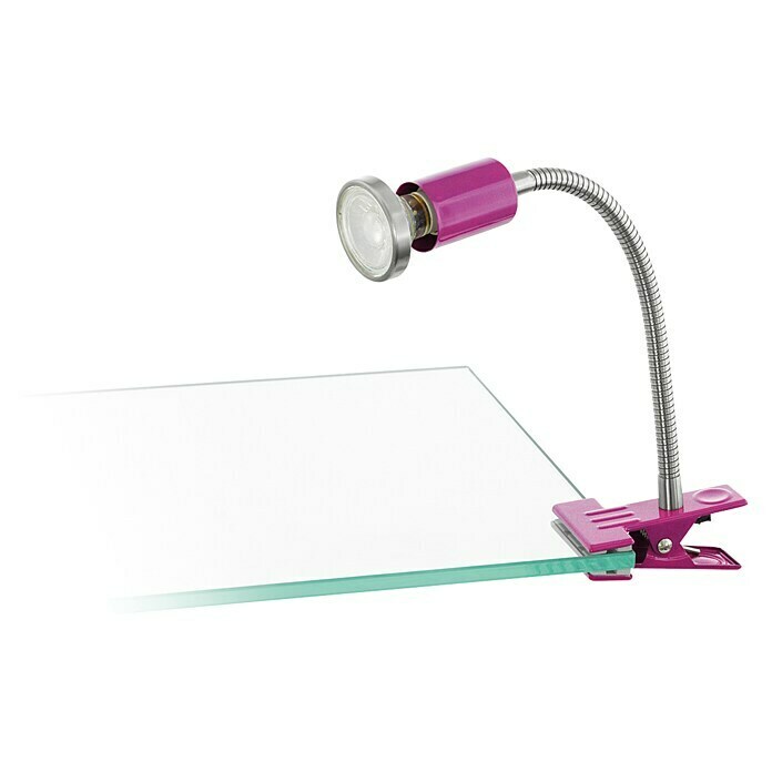 Eglo LED-Klemmleuchte LitosPurple, 3,3 W, Stahl Front View