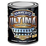 Hammerite Metall-Schutzlack ULTIMA (RAL 9005, Tiefschwarz, 750 ml, Matt)
