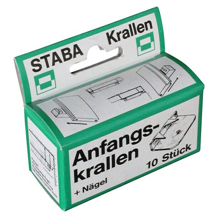 Staba Anfangskrallen10 Stk. Right Side View