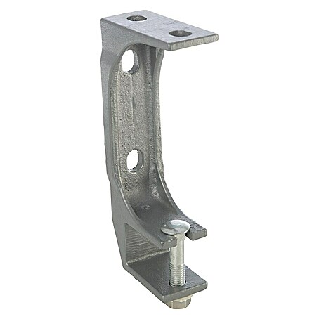 Wand- & Deckenhalter E3400-08 (79 x 40 x 205 mm, Silber, Passend für: Sunfun Gelenkarm- und Hülsenmarkisen bis 4 m Breite)