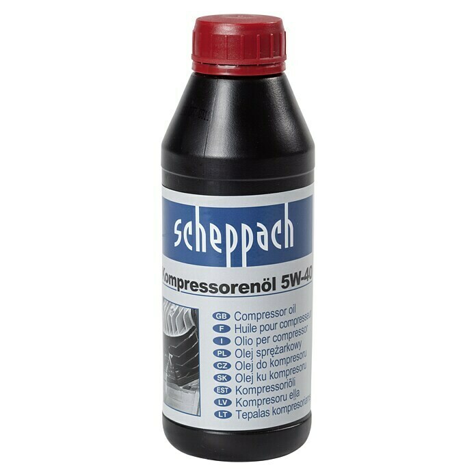 Scheppach Kompressoröl Ultra Perform (5W-40, 500 ml)