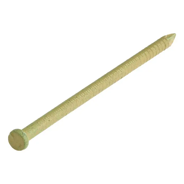 Rillennagel - Länge: 40 mm, Hellbeige, 300 Stk. - Ansicht von oben