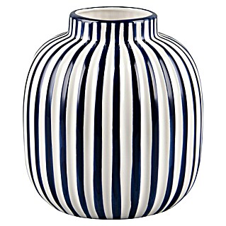 Vase Savanna (Ø x H: 19 x 20,7 cm, Keramik, Schwarz)