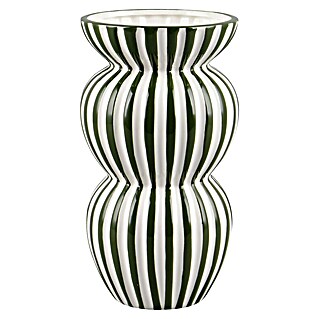 Vase Savanna (Ø x H: 15,5 x 28,5 cm, Keramik, Grün)