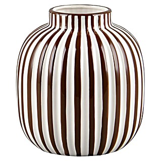 Vase Savanna (Ø x H: 19 x 20,7 cm, Keramik, Braun)