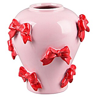 Vase Baily (Ø x H: 21,5 x 22 cm, Keramik, Rosa)