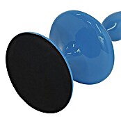 Kerzenhalter Laureen (Ø x H: 11 x 19,5 cm, Blau, Metall) | BAUHAUS