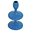 Kerzenhalter Laureen (Ø x H: 11 x 19,5 cm, Blau, Metall) | BAUHAUS